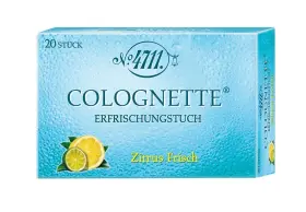 4711 080878171248 Muelhens Colognette Eau De Cologne Refreshing Tissue For Women And Men 2