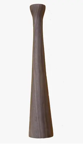 43531-27093 Aawfhrie One Piece Wooden Sauerkraut Tamper Walnut