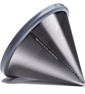 Able 040232332401 Kone For Chemex The Original Reusable Stainless Steel Coffee Filter