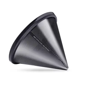 Able Brewing Equipment Inc 860010952405 Kone For Chemex The Original Reusable Black Titanium Coffee Filter