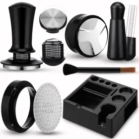Acellegic Tur-acellegic-5984 7pcs 58mm Espresso Accessories Kit For Baristas Calibrated Tamper