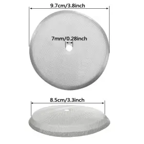 Ackllr 939130191286 6 Pack French Press Replacement Filter Screen Reusable Stainless Steel #2