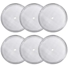 Ackllr 939130191286 6 Pack French Press Replacement Filter Screen Reusable Stainless Steel
