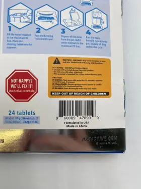Active 860009478909 Coffee Machine Cleaner Descaler Tablets - 24 Count #2