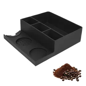 Adorila 782806811942 Silicone Espresso Knock Box And Tamp Station Coffee Organizer Fi