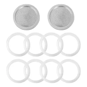 Epj0020001 Adorila 6 Pack Silicone Gaskets With 2 Filter Gasket Sealing Rings For 3 Cup
