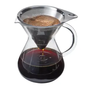 Aerolatte Cf2gs Drip Coffee Brewer And Microfilter Borosilicate Glass 18/8 Sta