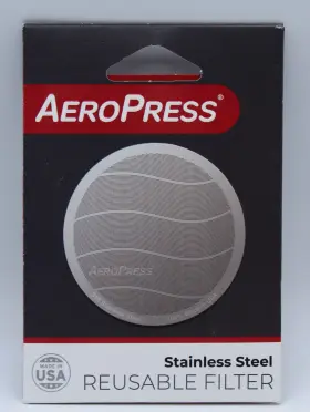 81mf1 Aeropress 085276081885 Premium Stainless Steel Reusable Filter Metal Coffee New