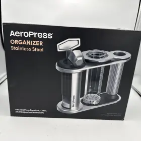 Aeropress 085276082073 With Stainless Steel Horse Organizer Stand For Maker