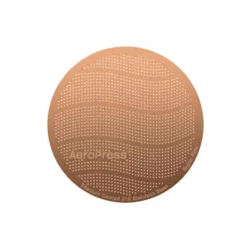 Aeropress 085276082707 Gold Tone Metal Coffee Filters Reusable For Makers Full-bodi