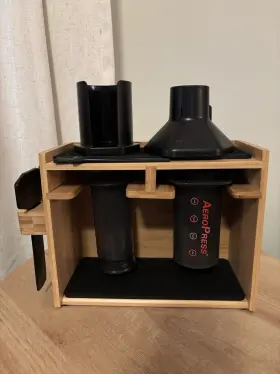 Aeropress / Hexnub 652827634083 Coffee Maker And Plus Bamboo Caddy