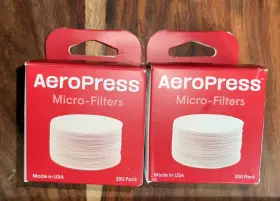 Tkc81r24 Aeropress 2x Replacement Filter Pack Microfilters For Coffee Two New