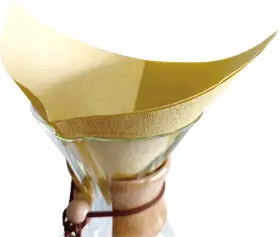 Agogo 885185370069 Disposable Coffee Filter For Pour Over Maker Natural Square 100 Ct