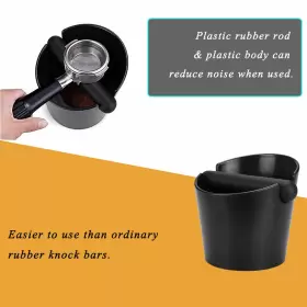 Ailelan 742089071679 Coffee Knock Box Espresso Dump Bin 4.8 Inch Shocka #3