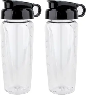 Anbige 445028287218 Replacement Parts 2pcs 24oz Cup With Lid Compatible Black&decker Ble