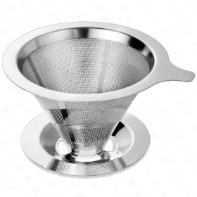 241028cf01 Annmexx Upgraded Pour Over Coffee Filter Dripper Paperless Mess Stainless St