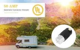 Hdgr52uex-05f Apexstone 50 Amp Generator Plug Connector Female 125 Volt//250 Volt #3
