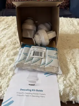 90at01dk01 Aquatru Descaling Kit Classic And Connect Models Removes Buildup Mine