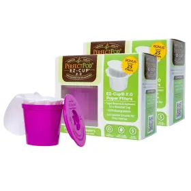 Arm Enterprises Inc 630816900388 Perfect Pod 2-pack Reusable Ez-cup 2.0 K Cup Coffee