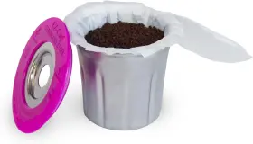 K11400 Arm Enterprises Inc. Ez-cup Stainless Steel Reusable K Cup Coffee Pod For Keurig 25 Disposable Pape