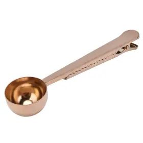 Asixxsixaf7g95x3b2-11 Asixxsix Stainless Steel Coffee Scoop Golden Multi Function #911 Rose Gold