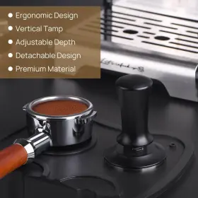 Attsky 658361810730 51mm Espresso Tamper Coffee For Machine Tamp With #3