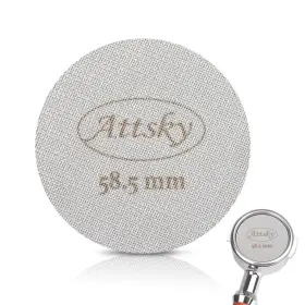 Esppuckscrean58 Attsky 58.5mm Espresso Puck Screen Filter For 58mm Portafilter Bask