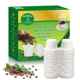 Aussen 796520931954 Disposable Coffee Paper Filters Kerig Filter Fit All Keurig Single Serve Filt