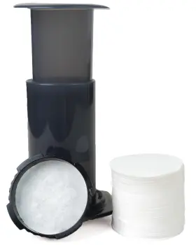 Bake Choice 788362420055 500-count Round Coffee Filters For Aeropress - Disposable Tea And Use