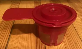 Tsk-1157 Bella Dual Brew Single Serve Coffee 17211 Part Red Ground Cup Adapter