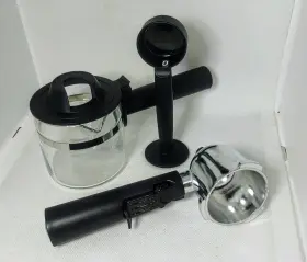 Bc-99672 Bene Casa Espresso Maker Parts- Carafe Filter Holder Scoop Manual