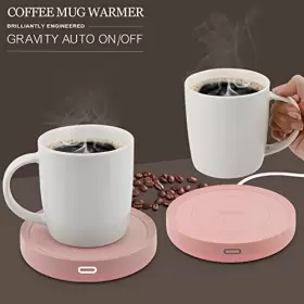 Bestinnkits 734830557334 Smart Coffee Warmer Auto On/off Gravity-induction Mug For Office Desk #2