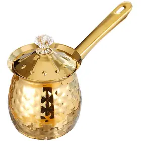 26g49l4ykock1dsy1421k9pj Bestoyard Turkish Coffee Pot Stainless Steel Arabic Maker 600ml Mini Milk Warmer