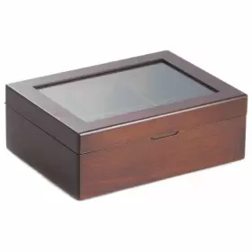 Tt100brw Bey Berk 797140411000 Alvis Brown Mahogany Tea Box #3