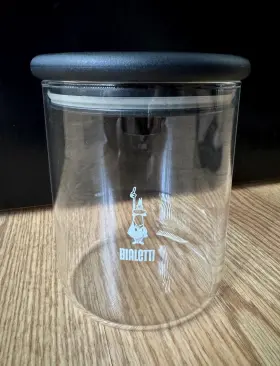 Bialetti 002617007405 Perfect Moka Replacement Smart Coffee Container With Lid No Spoon Read