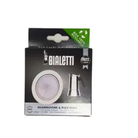800413 Bialetti 006363034449 Ricambi Includes 1 Gasket And Plate Compatible With Venus K