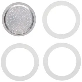 Bialetti 076753069632 Packing 3 Gaskets And 1 Filter For Aluminum Coffee Pot Cup