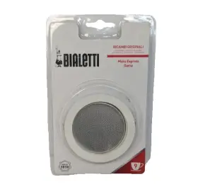 0800005 Bialetti Gasket Ring Filter Plate Replacement Part 9 Cup Moka Express Dama New