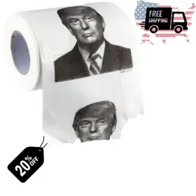 Bigmouth 817742023491 Funny Donald Trump Toilet Paper Political Gag Gift Great For Family Politicians