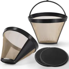 Bimyj 313040238297 Reusable Coffee Filters 4 For Permanent Filter Ninja Maker Cuisin