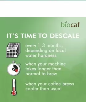 Biocaf 754631715252 Coffee And Espresso Machine Descaling Powder 900 G Jar #2