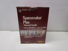 Src40 Black Decker 050875501669 New Thermal Carafe Replacement Coffee Spacemaker Plus White #3