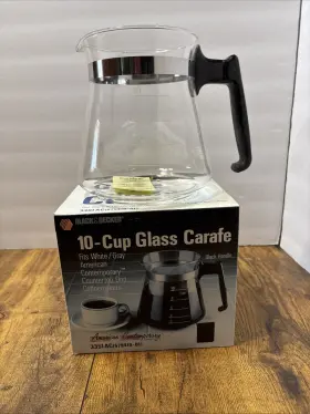 3351-ac Black & Decker And Ge 3351d 10 Cup Replacement Glass Carafe Coffee Pot