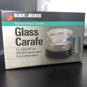 3355g Black Decker 3357 Vtg And Spacemaker 10 Cup Coffee Carafe Replacement