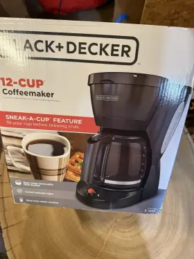 Cm0940bd Black Decker 12-cup Switch Coffee Maker Duralife Glass Carafe