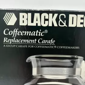 Gc12 Black Decker And 12 Cup Coffeematic Replacement Carafe Pot White #2