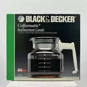 Gc12 Black Decker And 12 Cup Coffeematic Replacement Carafe Pot White