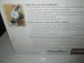 Gc2000 Black Decker Smart Brew Coffee Pot 12 Cup Carafe White Replacement #3