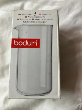 1503-10 Bodum Spare Borosilicate Glass Beaker Coffee Maker Replacement 12 Oz