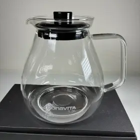 Bv10003us Bonavita Glass Carafe With Lid Replacement For Metropolitan Brewer Bv1003us 1.3l